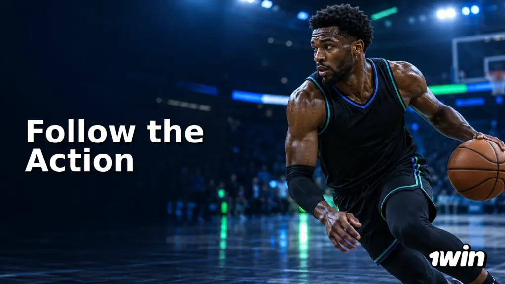 1win basketball illustration