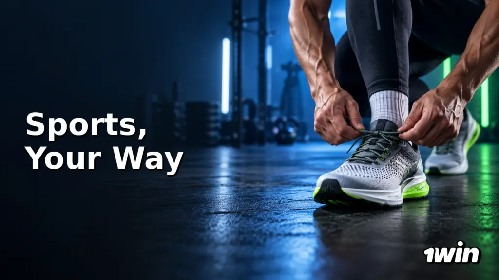 1win athletics illustration