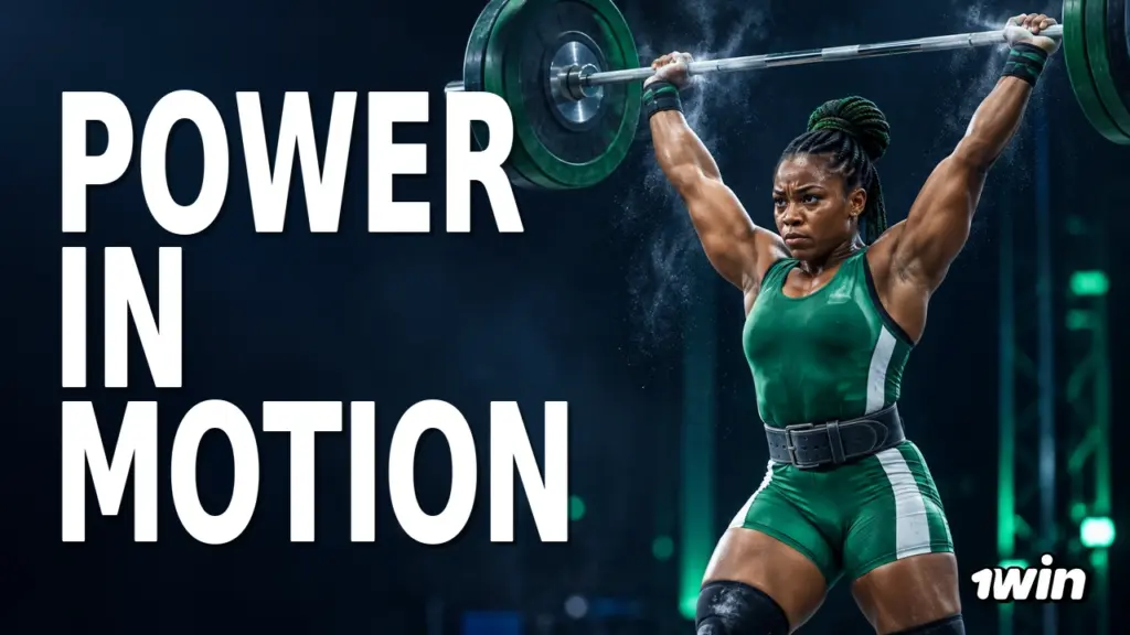 1win weightlifting illustration