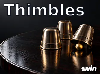 Thimbles — 1win Nigeria game illustration