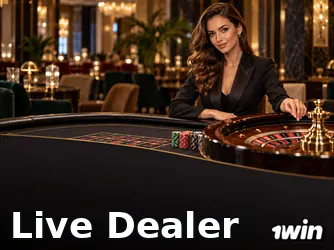 Live Dealer — 1win Nigeria game illustration