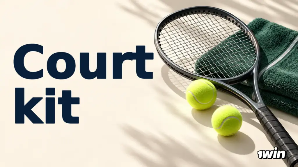 1win tennis illustration
