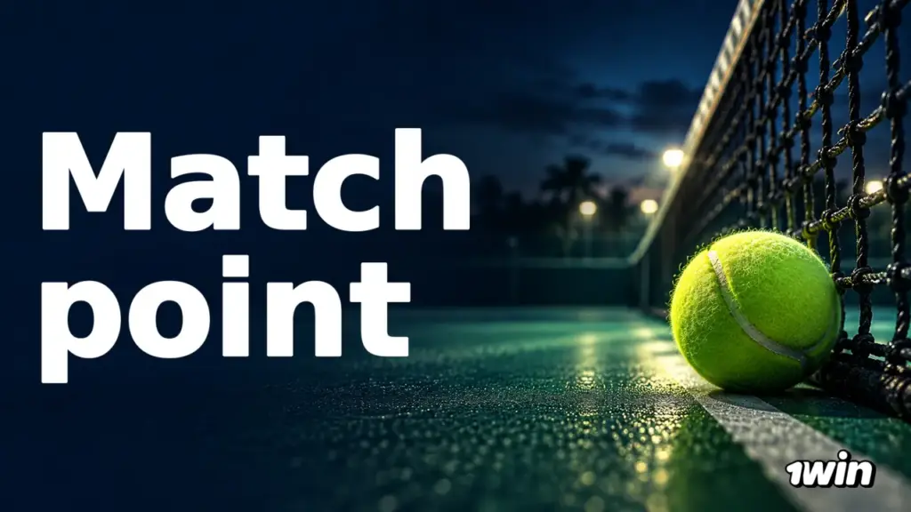 1win tennis illustration