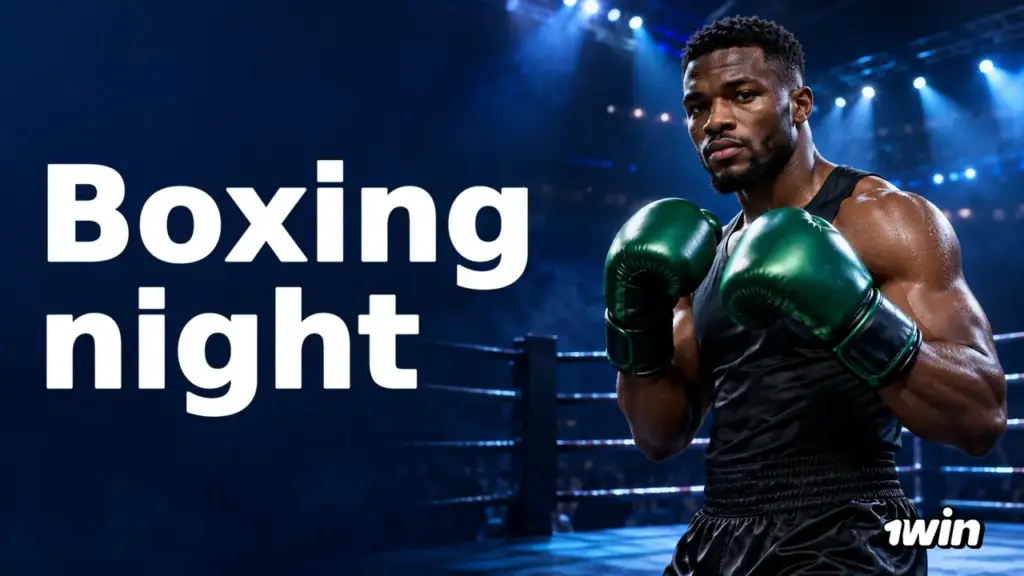 1win boxing illustration
