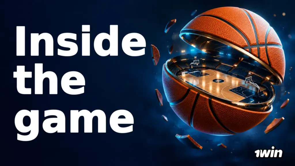 1win basketball illustration